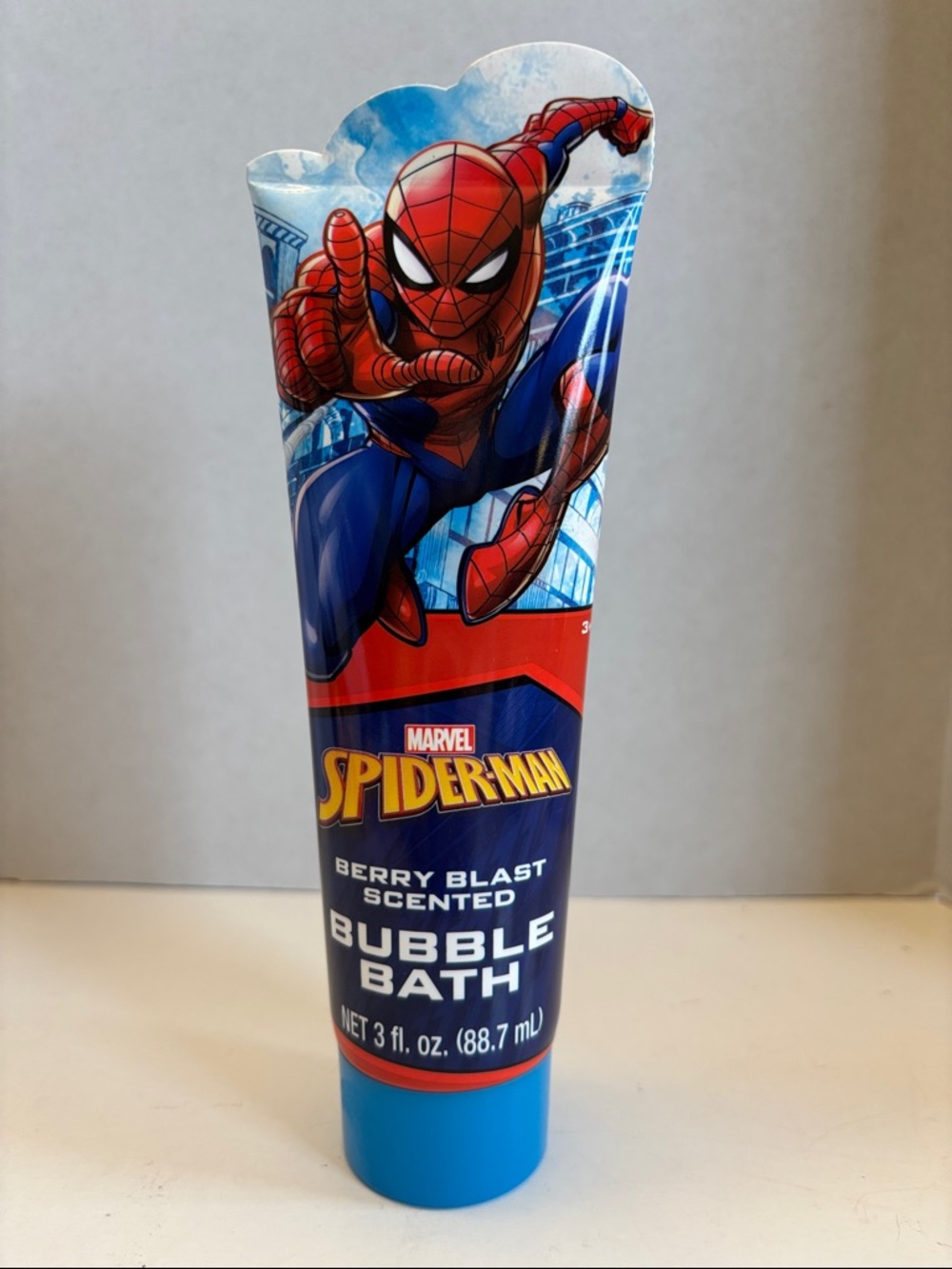 💕5/25💕Marvel Spiderman Berry Blast Scented Bubble Bath 3 oz